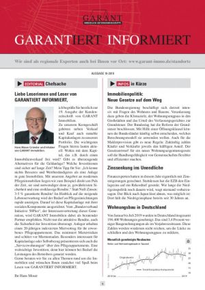 Aktuelle Themen » Artikel der GARANTiert informiert