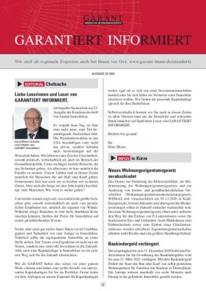 Aktuelle Themen » Artikel der GARANTiert informiert