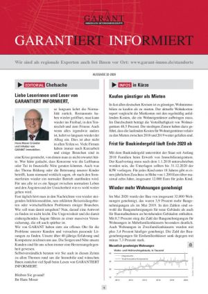Aktuelle Themen » Artikel der GARANTiert informiert