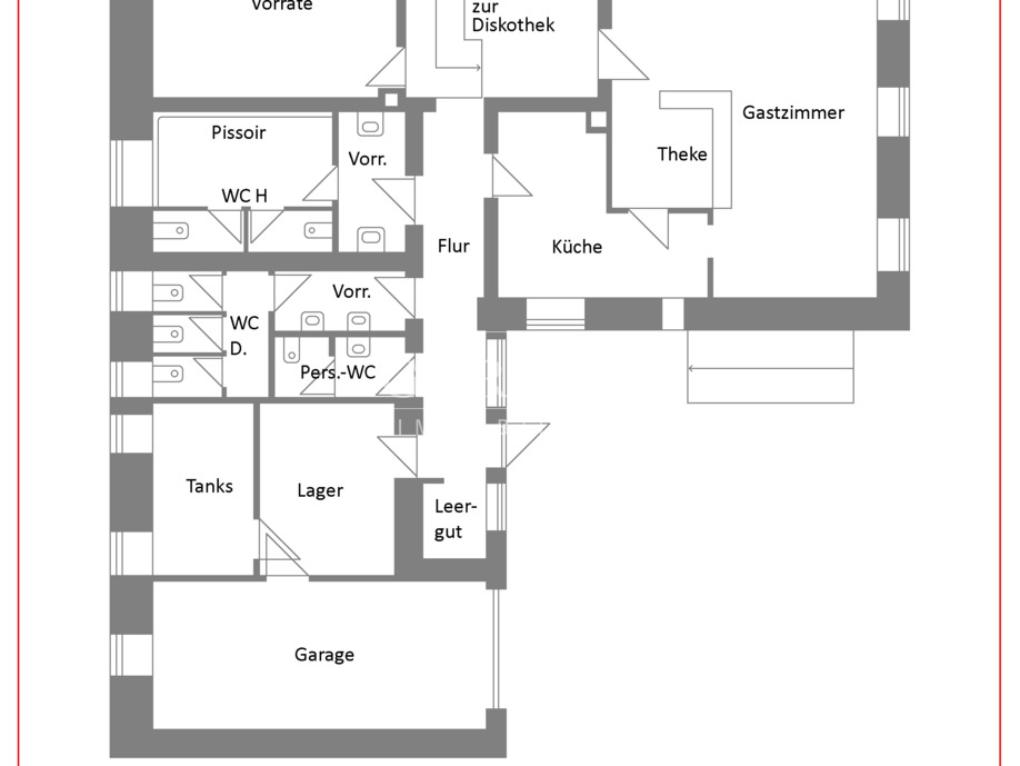 Grundriss Erdgeschoss