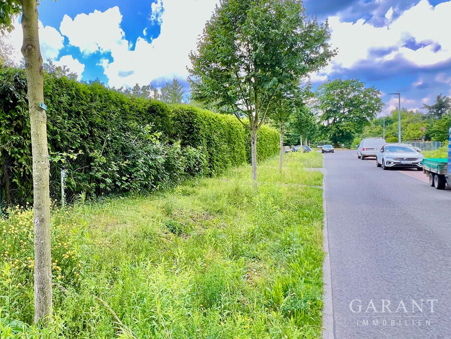 Grundstück.Strassenansicht