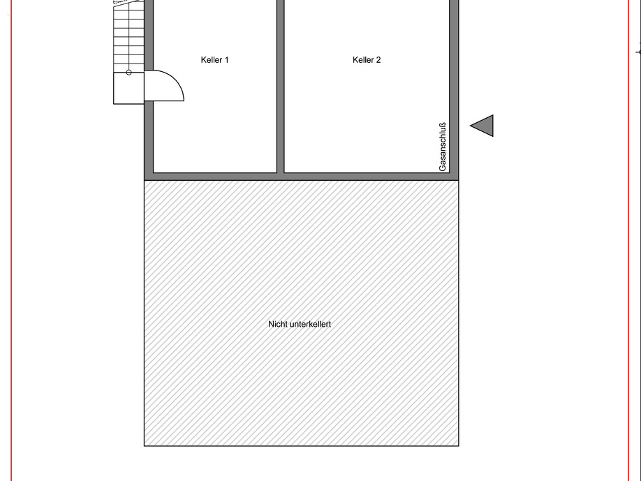 Grundriss Kellergeschoss