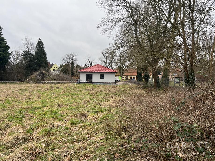 Blick vom Grundstück nach rechts