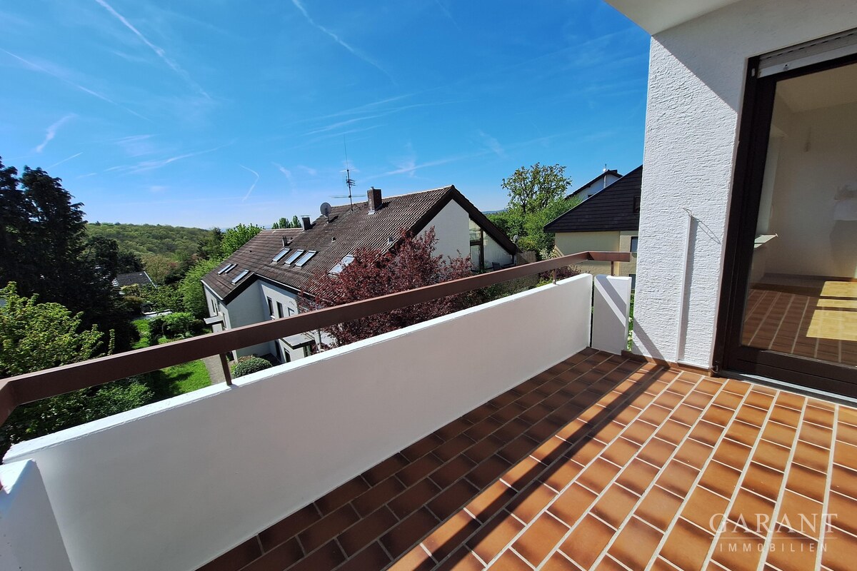 Balkon mit Aussicht