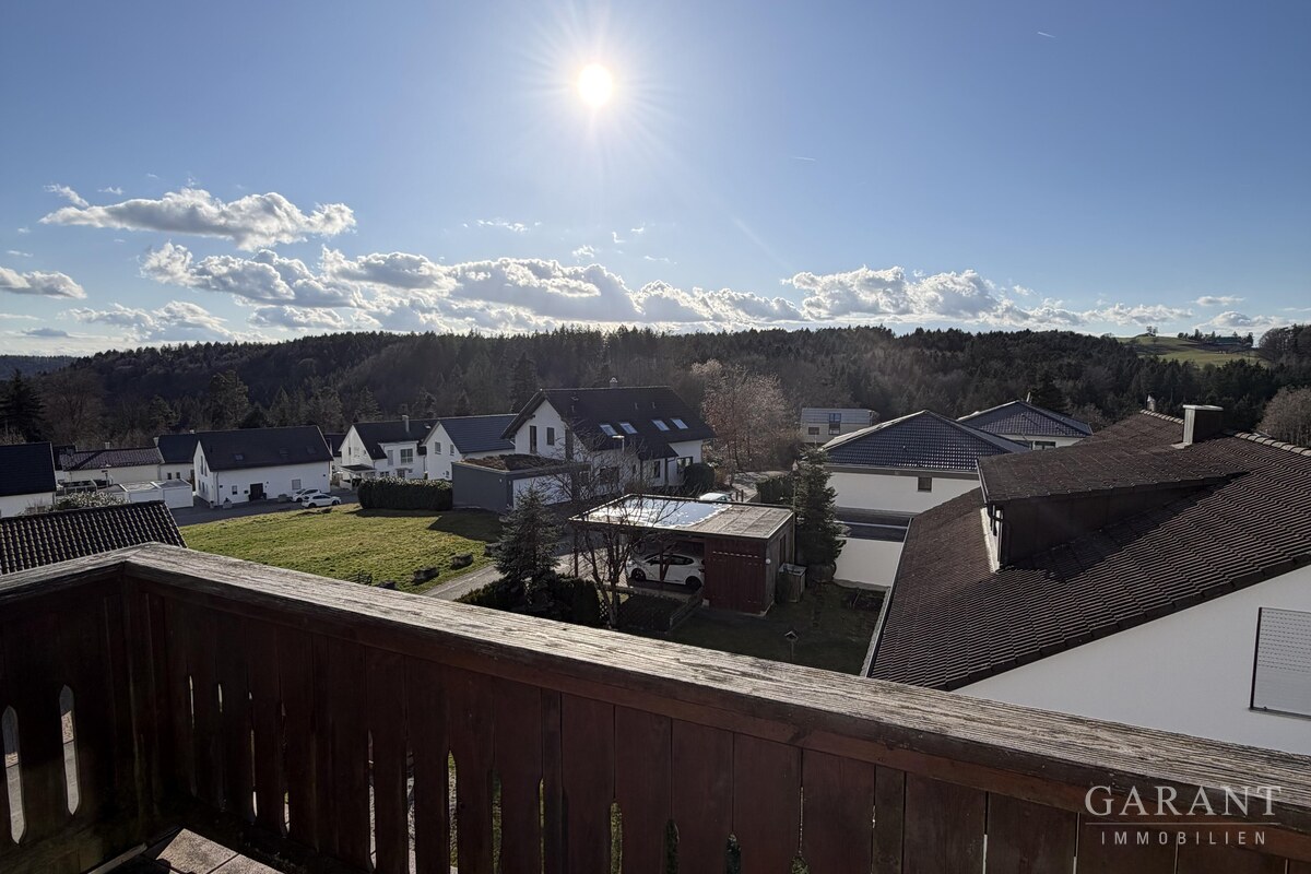 Balkon Aussicht