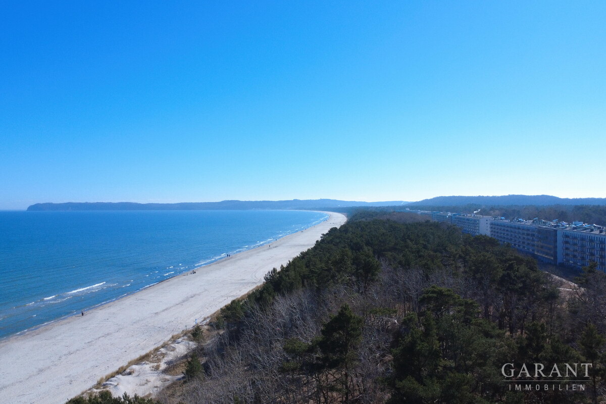 direkt am Sandstrand