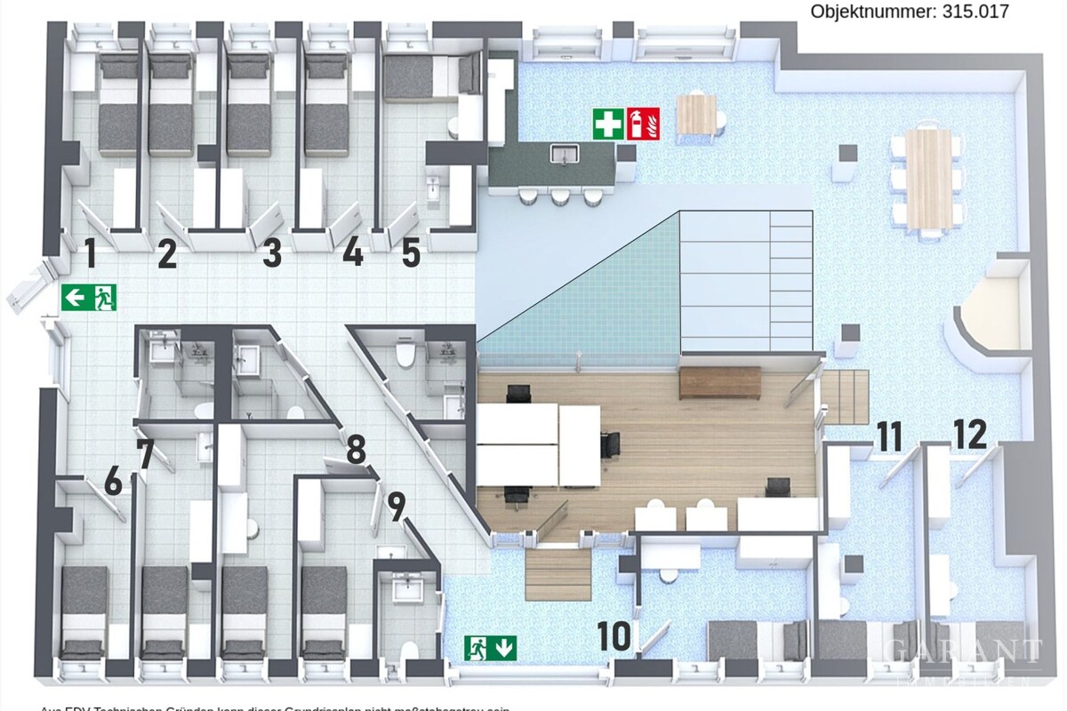 Grundriss Schwimmbad
