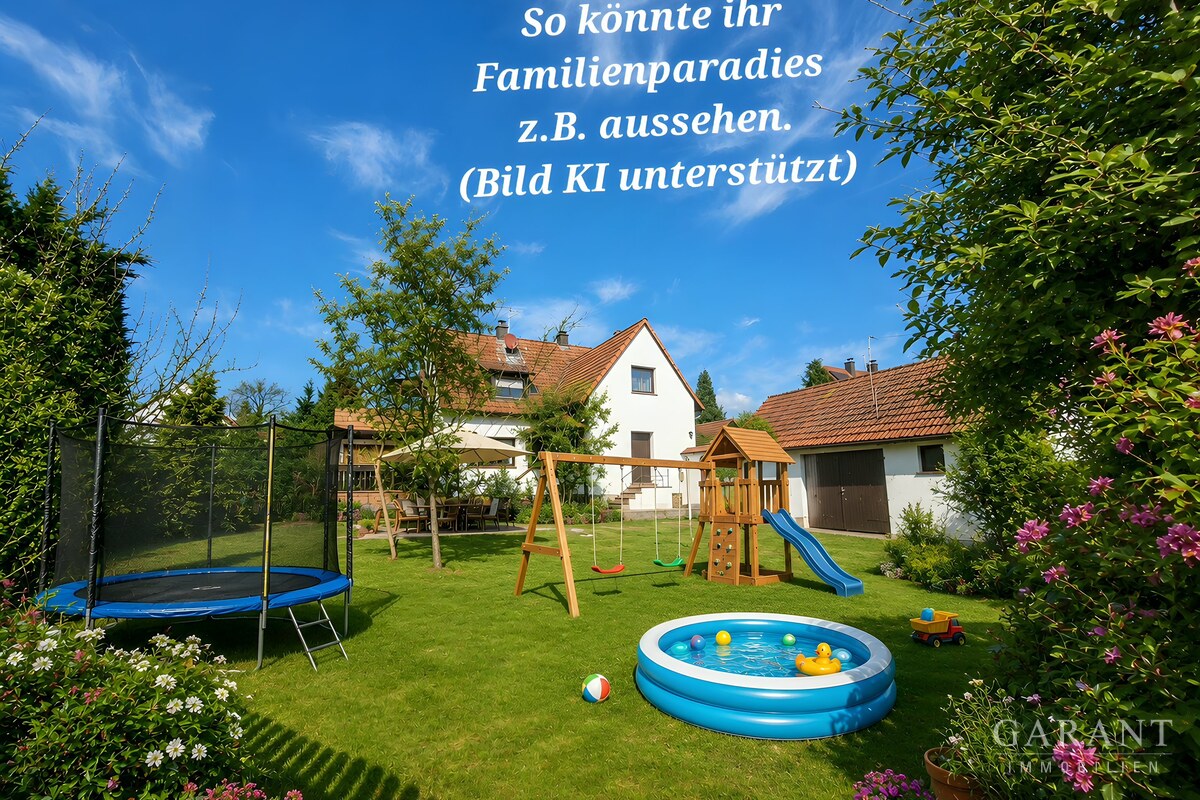 KI-Foto Garten
