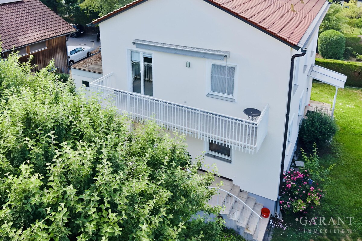 Haus von Hinten