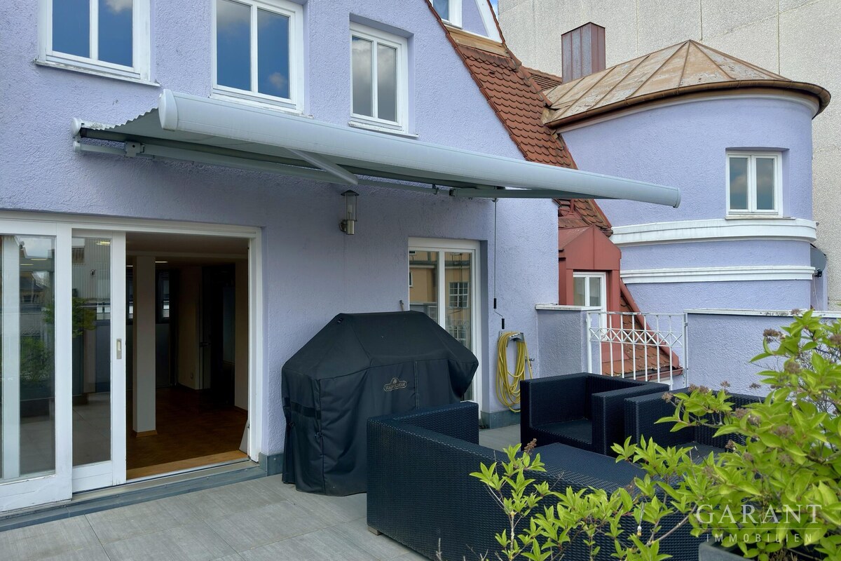 Dachterrasse.