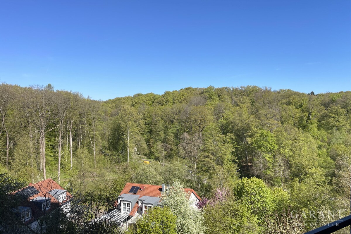 Aussicht vom Balkon