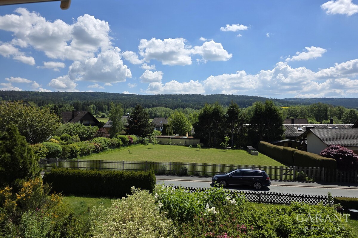Weitblick vom Balkon