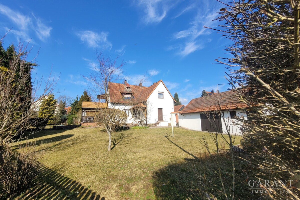 Blick zum Haus