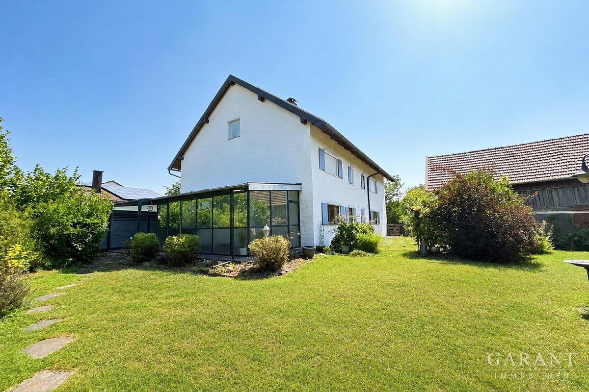 Haus Gartenansicht