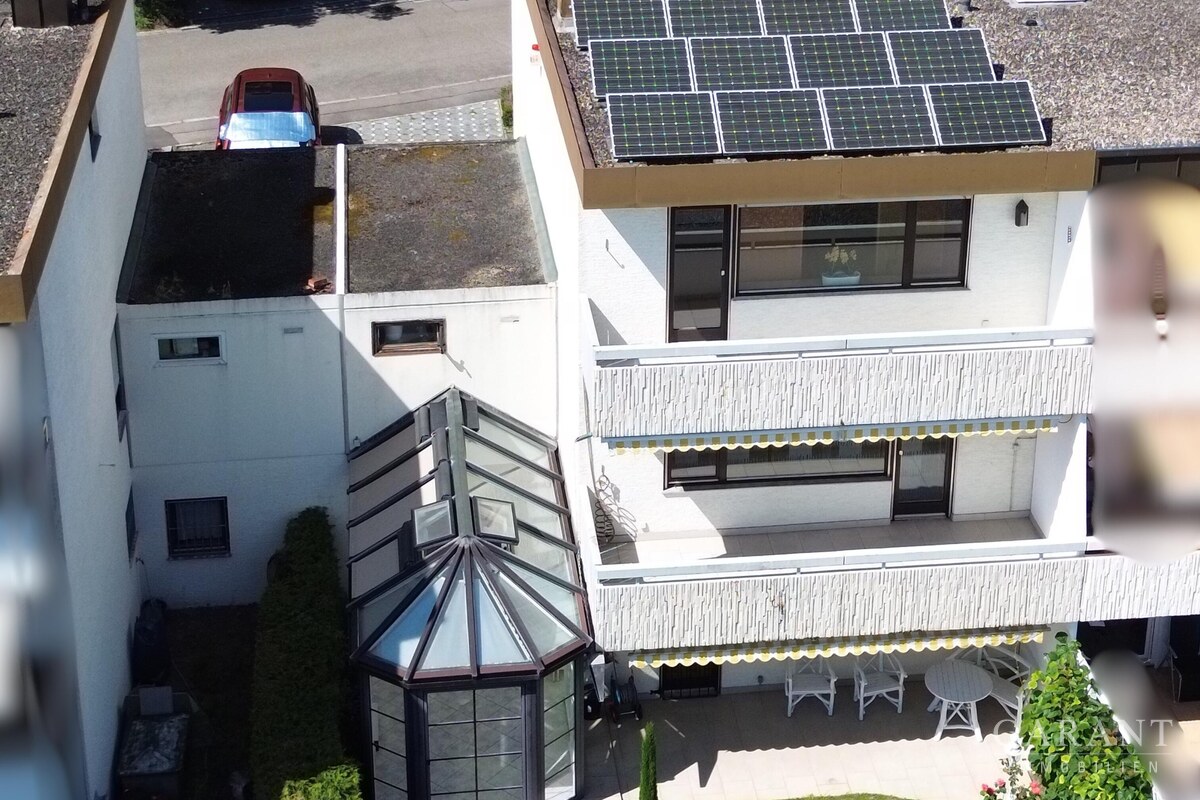 Haus Hinteransicht