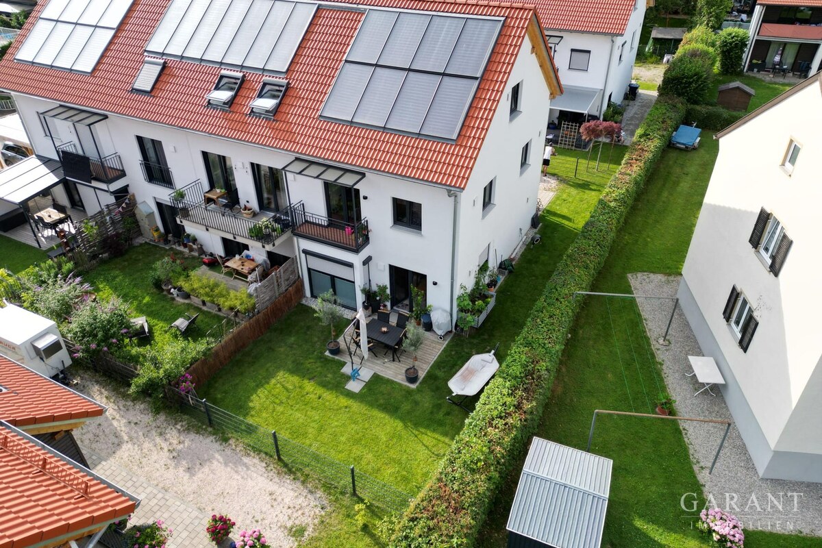 Gartenansicht oben