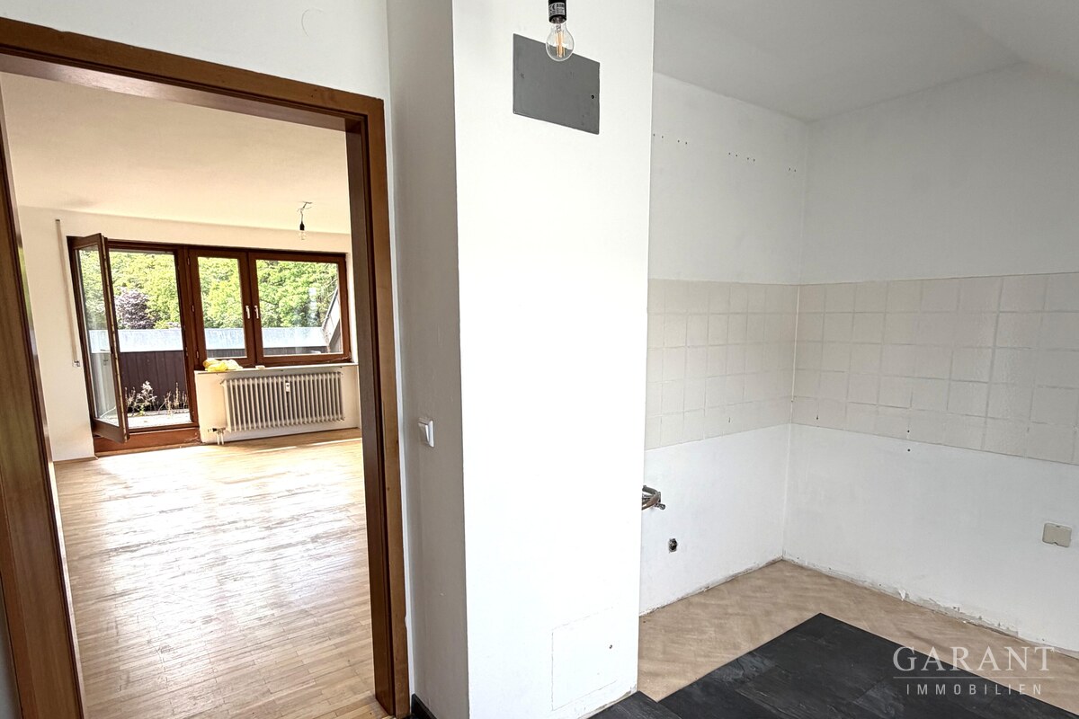 Verbindung Wohnzimmer-Küche
