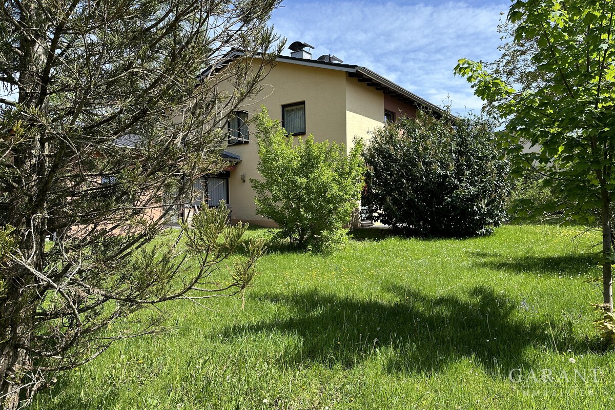 Ansicht und Garten