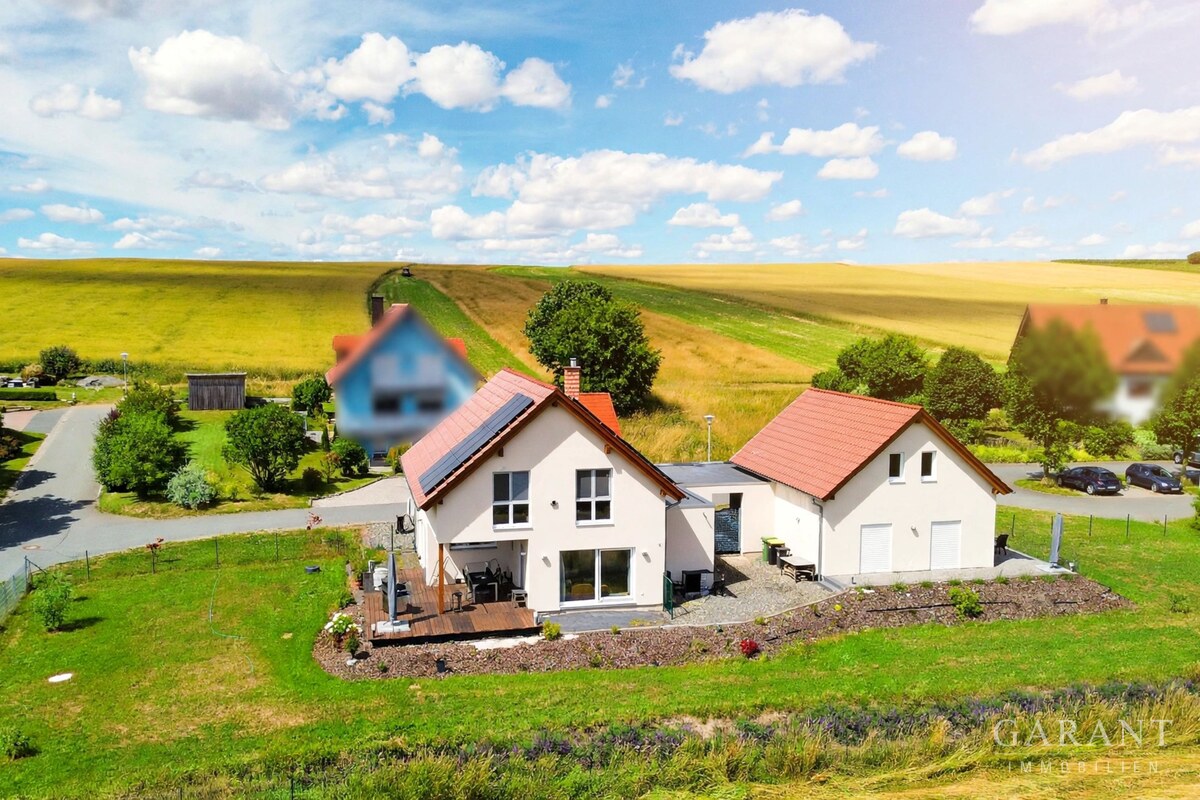 Luftaufnahme beide Immobilien