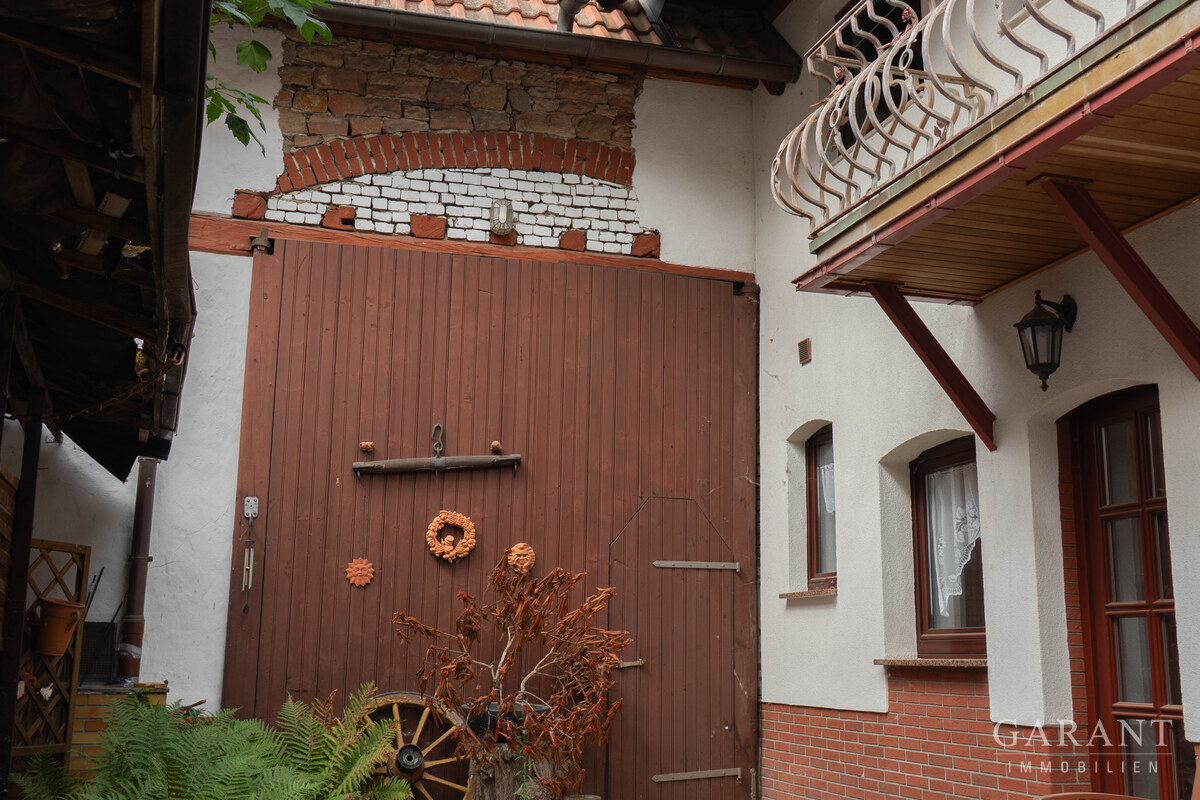 Hofansicht Hinterhaus und Scheune
