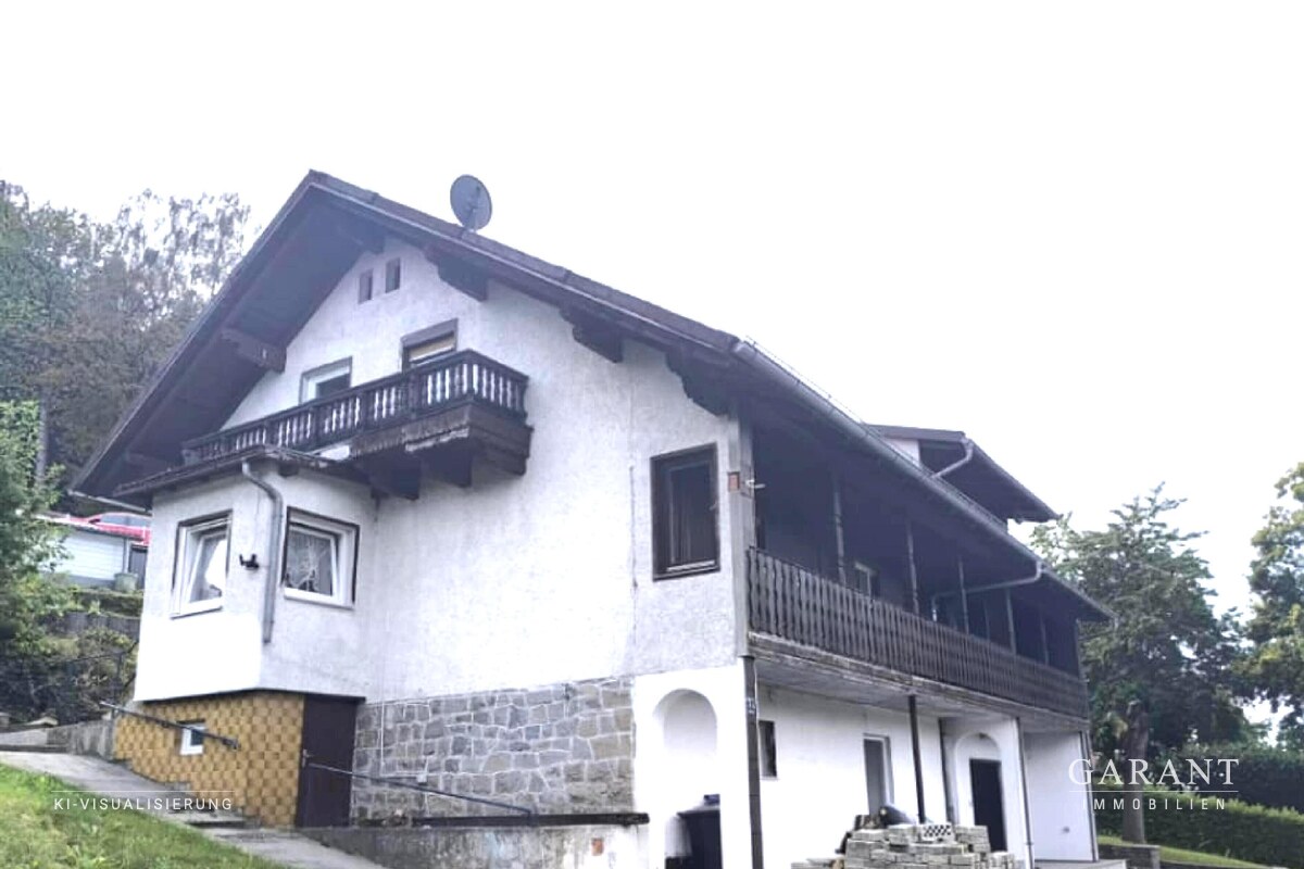 Haus seitlich unten