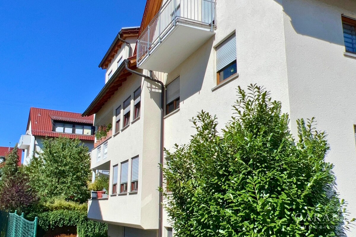 Seitenansicht Haus